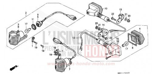 CLIGNOTANT XL600VN de 1992